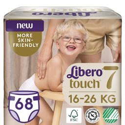 Набір підгузків Libero Touch 7 (16-26 кг), 68 шт. (2 уп. по 34 шт.)