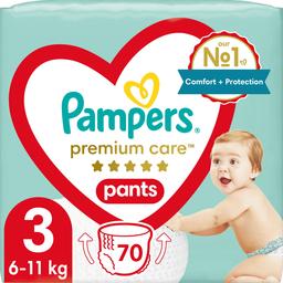 Підгузки-трусики Pampers Premium Care Pants 3 (6-11 кг) 70 шт.