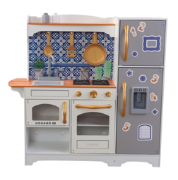 Детская кухня KidKraft Mosaic Magnetic, с системой легкой сборки EZ Kraft Assemby (53448)