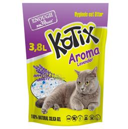 Наповнювач для котячого туалету Kotix Lavender 3.8 л