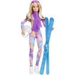 Лялька-лижниця Barbie Зимові види спорту, 30 см (HGM73)