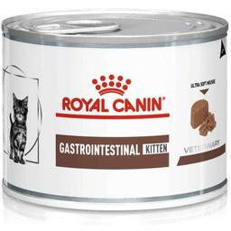 Консервированный диетический корм для котят Royal Canin Gastrointestinal Kitten при нарушении пищеварения, 195 г (1227002)