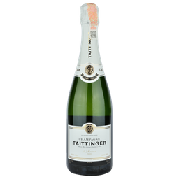 Шампанское Taittinger Demi sec, белое, полусухое, 0,75 л (4655)
