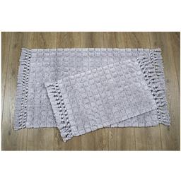 Набор ковриков Irya Broadway gri, 90х60 см и 60х40 см, серый (svt-2000022208048)