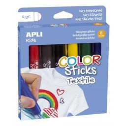 Цветные маркеры Apli Kids, 6 цветов, 6 шт (17539)