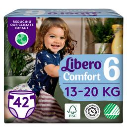 Подгузники Libero Comfort 6 (13-20 кг), 42 шт. (84021)