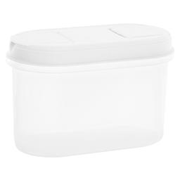 Контейнер для їжі Plast Team, білий, 187х94х123 мм, 1,2 л (1125.1)