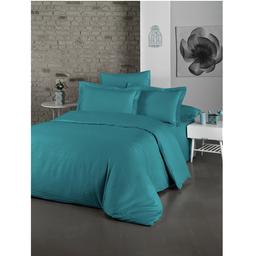 Комплект постельного белья LightHouse Exclusive Sateen Stripe Lux, сатин, евростандарт, 220x200 см, бирюзовый (2200000550217)