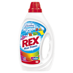 Гель для прання Rex Max Power Color, 1 л (756330)