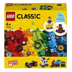 Конструктор LEGO Classic Кубики і колеса, 653 деталі (11014)