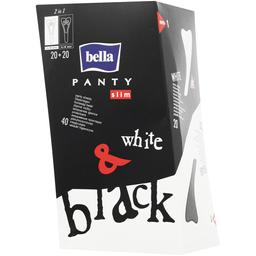 Ежедневные прокладки Bella Panty Slim Black&White 40 шт.