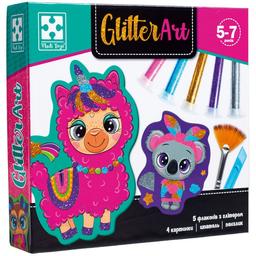 Набір для творчості Vladi Toys Glitter Art Блискучі звірята укр. мова (VT4501-11)