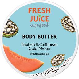 Крем-масло для тела Fresh Juice Superfood Baobab & Caribbean Gold Melon 225 мл