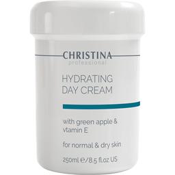 Увлажняющий крем для нормальной и сухой кожи Christina Hydrating Day Cream With Green Apple & Vitamin E с яблоком и витамином Е 250 мл
