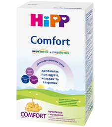 Суха молочна суміш HiPP Comfort з народження, 300 г