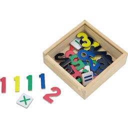 Набор магнитных цифр и знаков Viga Toys, 37 шт. (50325)