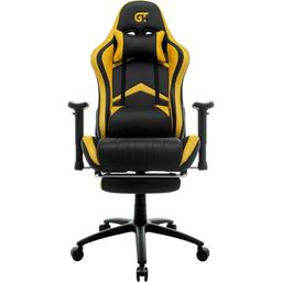 Геймерское кресло GT Racer черное с желтым (X-2534-F Black/Yellow)