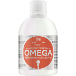 Шампунь для волосся Kallos Cosmetics KJMN Omega відновлюючий з комплексом Омега-6, 1 л