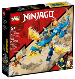 Конструктор LEGO Ninjago Грозовий дракон ЕВО Джея, 140 деталей (71760)