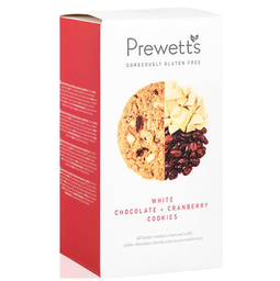 Печенье Prewetts клюква белый шоколад без глютена 150 г (799269)