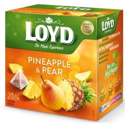 Чай фруктовий Loyd Pineapple&Pear, ананас груша, у пірамідках, 40 г