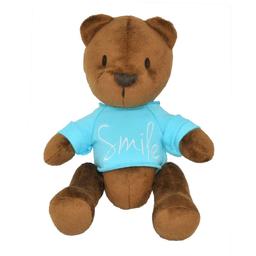 М'яка іграшка Tigres Ведмедик Денні Smile, 25 см, коричневий (ВЕ-0206)
