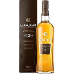 Виски Glen Grant 12 yo Single Malt Scotch Whisky 43% 1 л