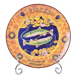 Декоративная тарелка Lefard Зодиак Рыбы, 20 см (356-075-1-12)