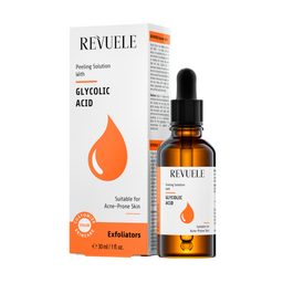 Сироватка-пілінг для обличчя Revuele Peeling Solution With Glycolic Acid з гліколевою кислотою, 30 мл