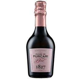 Вино ігристе Cuvee de Purcari Brut Rose, рожеве, брют, IGP, 12,5%, 0,375 л (AU8P070)