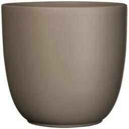 Кашпо Edelman Tusca pot round, 28 см, коричневе (144300)