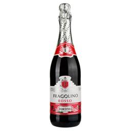 Напиток на основе вина Fragolino Fortinia Rosso, 7%, 0,75 л