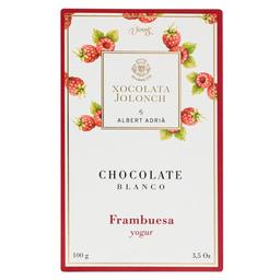 Шоколад білий Xocolata Jolonch, з малиною та йогуртом, 100 г (873243)