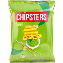 Чипсы Chipster's волнистые со вкусом васаби 110 г (877339)