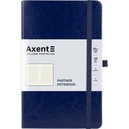Книга записная Axent Partner Lux A5- в клеточку 96 листов синяя (8202-02-A)
