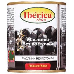 Маслини чорні Iberica Chica без кісточки 200 г (1349)