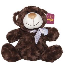 Мягкая игрушка Grand Медведь, 33 см, коричневый (3302GMU)