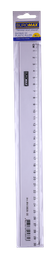 Лінійка пластикова Buromax, 30 см, прозорий (BM.5826-30)