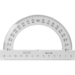 Транспортир Koh-i-Noor 180/125 прозорий (746238)