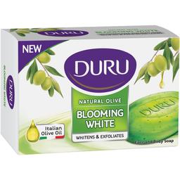 Косметическое мыло Duru Blooming White Natural Olive с оливковым маслом 90 г