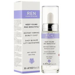 Антивікова сироватка для обличчя Ren Keep Young and Beautiful Instant Firming Beauty Shot, 30 мл