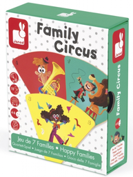 Настольная игра Janod Happy Families Цирк (J02755)