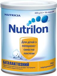 Суха молочна суміш Nutrilon Безлактозний, 400 г