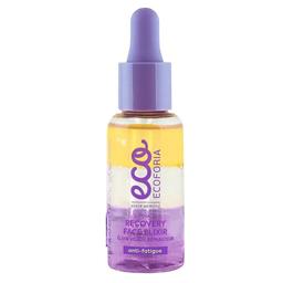 Еліксир для обличчя Ecoforia Lavender Clouds Recovery Face Elixir, трифазний, 30 мл