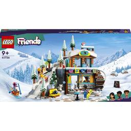 Конструктор LEGO Friends Праздничная горнолыжная трасса и кафе, 980 деталей (41756)