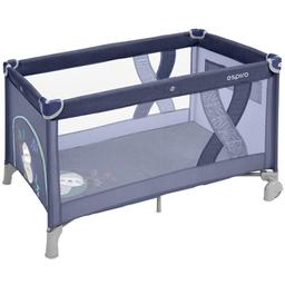 Манеж-кровать Espiro Simple 2022 03, синяя (206276)