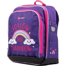 Рюкзак шкільний Smart H-55 Follow the rainbow, фиолетовый (558039)