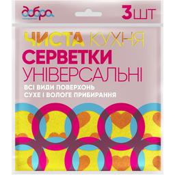 Серветки універсальні Добра господарочка, 3 шт. (4820086522014)