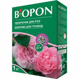 Удобрение гранулированное Biopon для роз, 1 кг