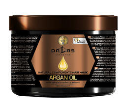 Маска для волосся Dalas з натуральним екстрактом журавлини та аргановим маслом, 500 мл (729316)